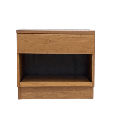 Vintage 1970s Teak Media Cabinet