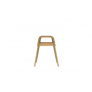 Vintage Bentwood Beech Plywood Stool, Alvar Aalto Style