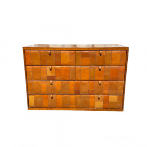 Chest Of Drawers in Pecary leather by Tito Agnoli for Caleido Poltrona Frau
