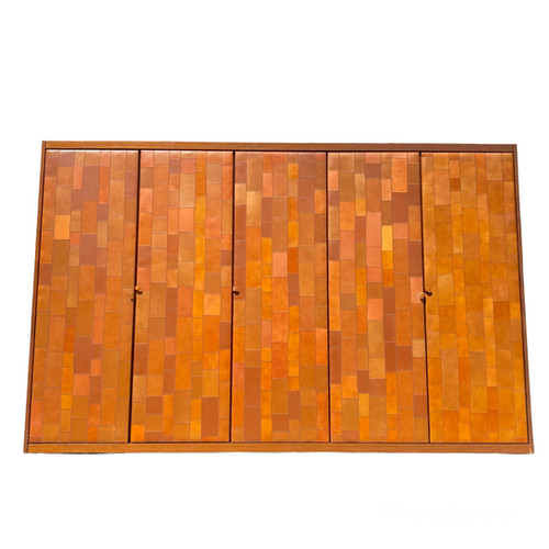 Pecari leather Wardrobe by Tito Agnoli for Caleido Poltrona Frau