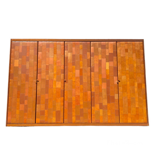 Pecari leather Wardrobe by Tito Agnoli for Caleido Poltrona Frau