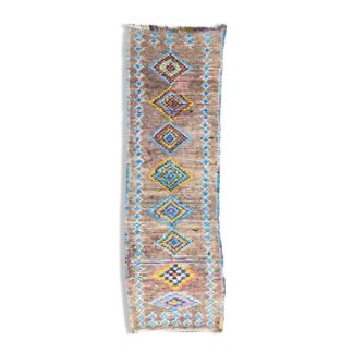 Vintage Moroccan Boujaad Runner Rug