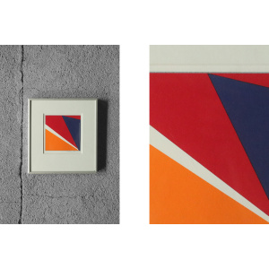 Ole Folmer Hansen, Composition, Serigraph, 1998, Framed