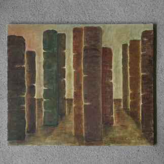J. Eklund, Oil on Canvas, 1952
