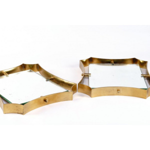 Fontana Arte Pair of Modernist Mirrors