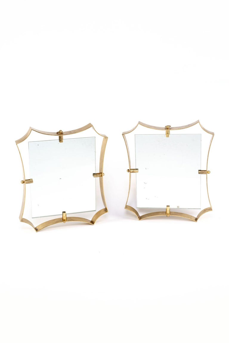 Fontana Arte Pair of Modernist Mirrors