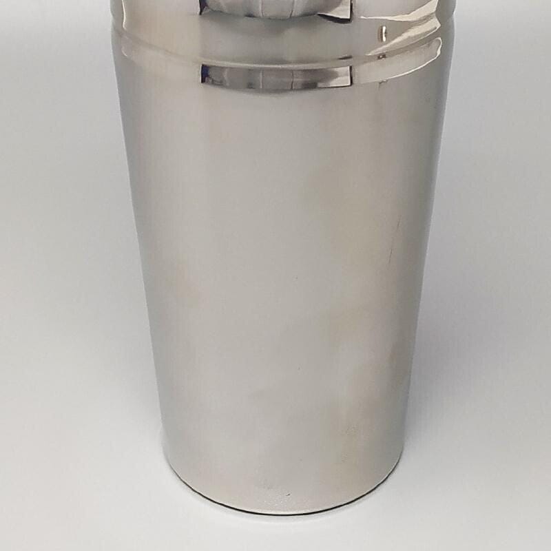 1970s Cocktail Shaker by Guy Degrenne in Stainless Steel. Made in France