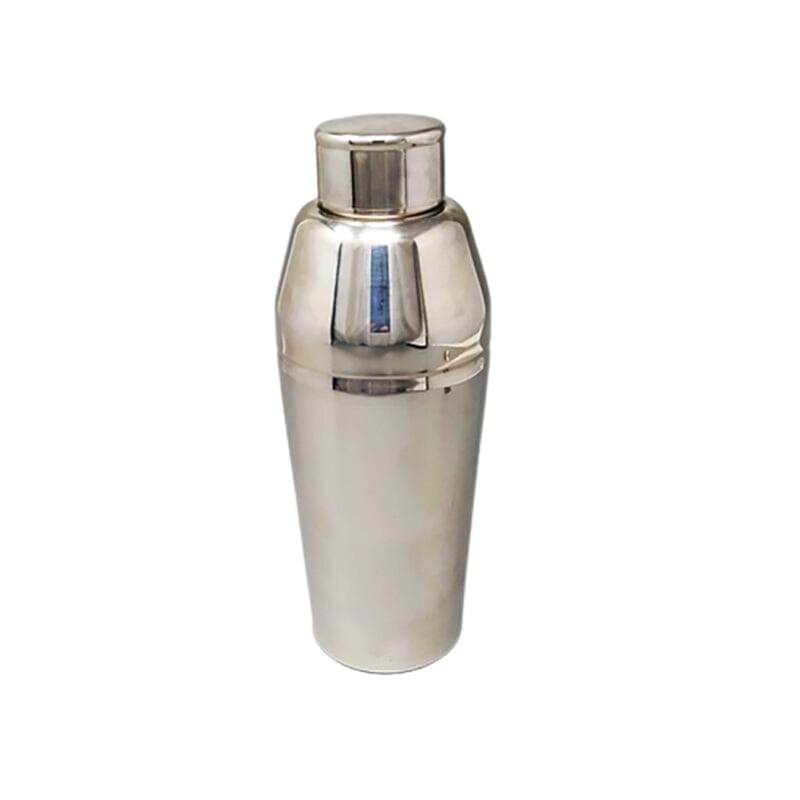 1970s Cocktail Shaker by Guy Degrenne in Stainless Steel. Made in France