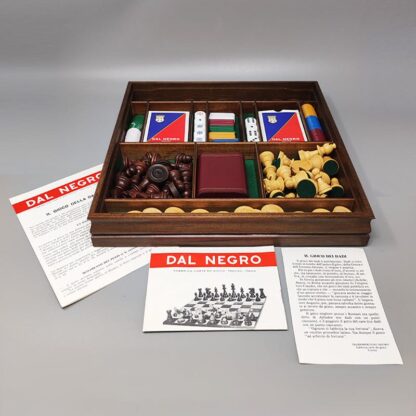 1970s Gorgeous Piero Fornasetti Board Game Set. Made in Italy - Image 8