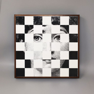 1970s Gorgeous Piero Fornasetti Board Game Set. Made in Italy