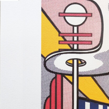 1980s Original Stunning Roy Lichtenstein "Lincoln Center" Limited Edition Lithograph - Image 3