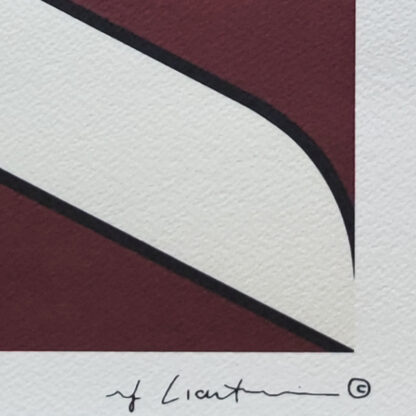 1980s Original Stunning Roy Lichtenstein "Salute To Aviation Corlett 63" Limited Edition Lithograph - Image 7