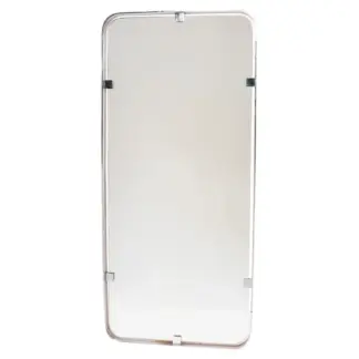 Chromed thick frame mirror 1960