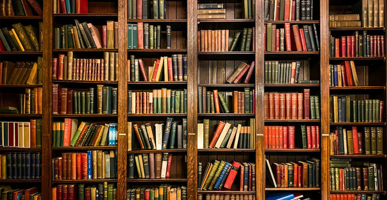 Vintage Bookshelf