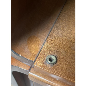 shelf Unit Italian National Walnut of 1970 Made by Company Mobilia