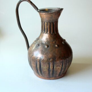 1960s Vintage - Copper vase with plastic insert