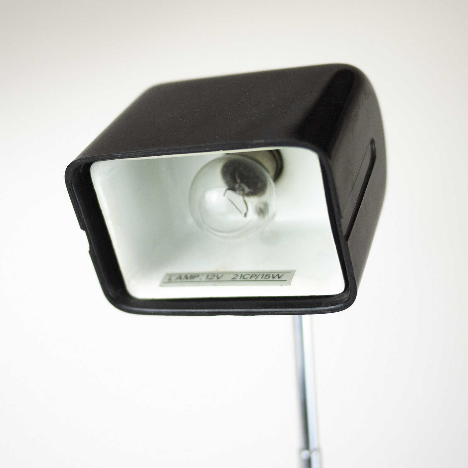 Black German Lampette Table lamp by Eichhoff Werke Design for Fagerhults, 1970s