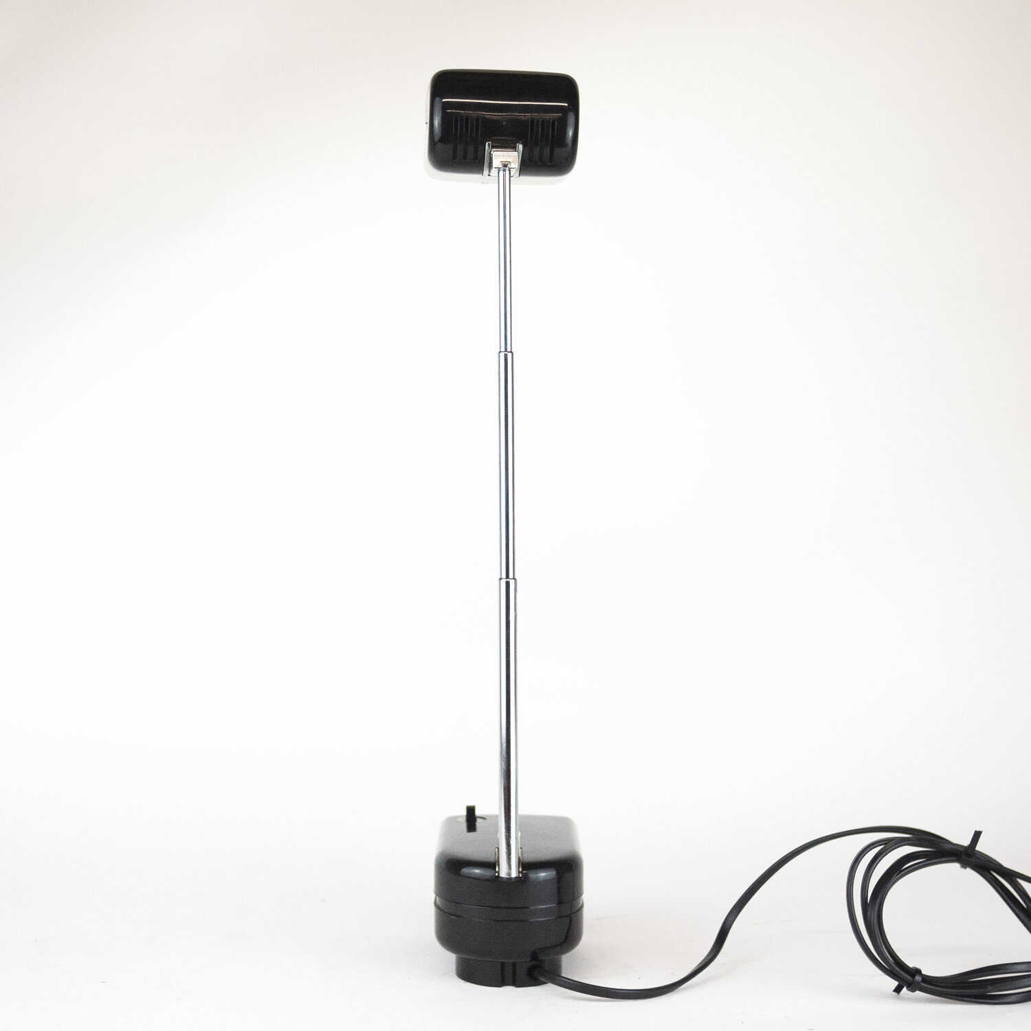 Black German Lampette Table lamp by Eichhoff Werke Design for Fagerhults, 1970s