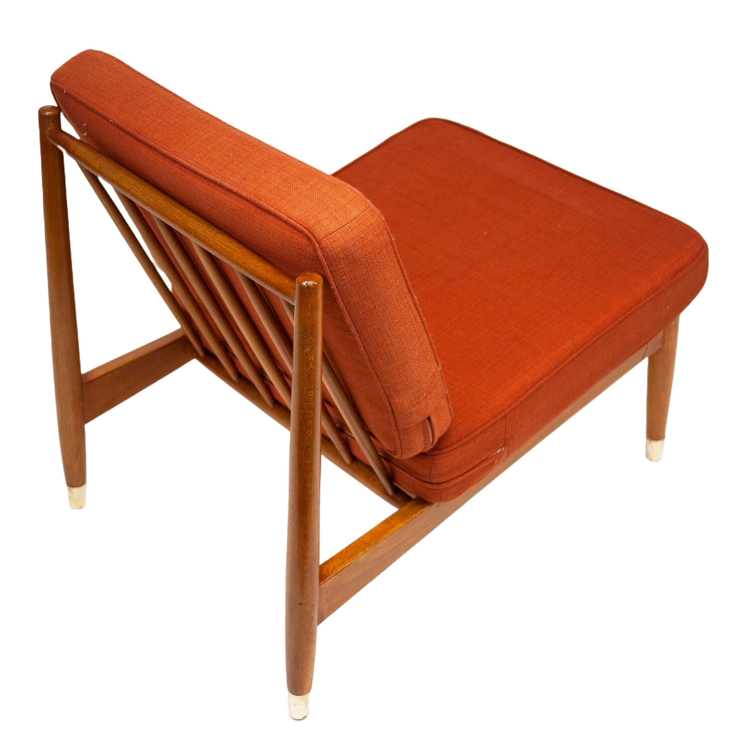 Swedish Beech Low Lounge Chair by Folke Ohlsson for Dux, 1960s