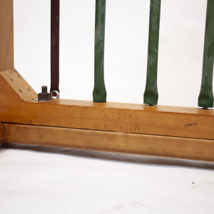Swedish Beech Low Lounge Chair by Folke Ohlsson for Dux, 1960s