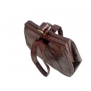 Art Deco 20s snake skin handbag purse and gloves