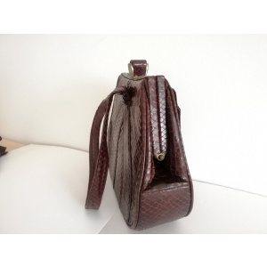 Art Deco 20s snake skin handbag purse and gloves