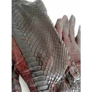 Art Deco 20s snake skin handbag purse and gloves