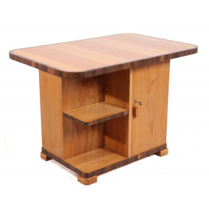 Art Deco Coffee Table in Ash and Walnut