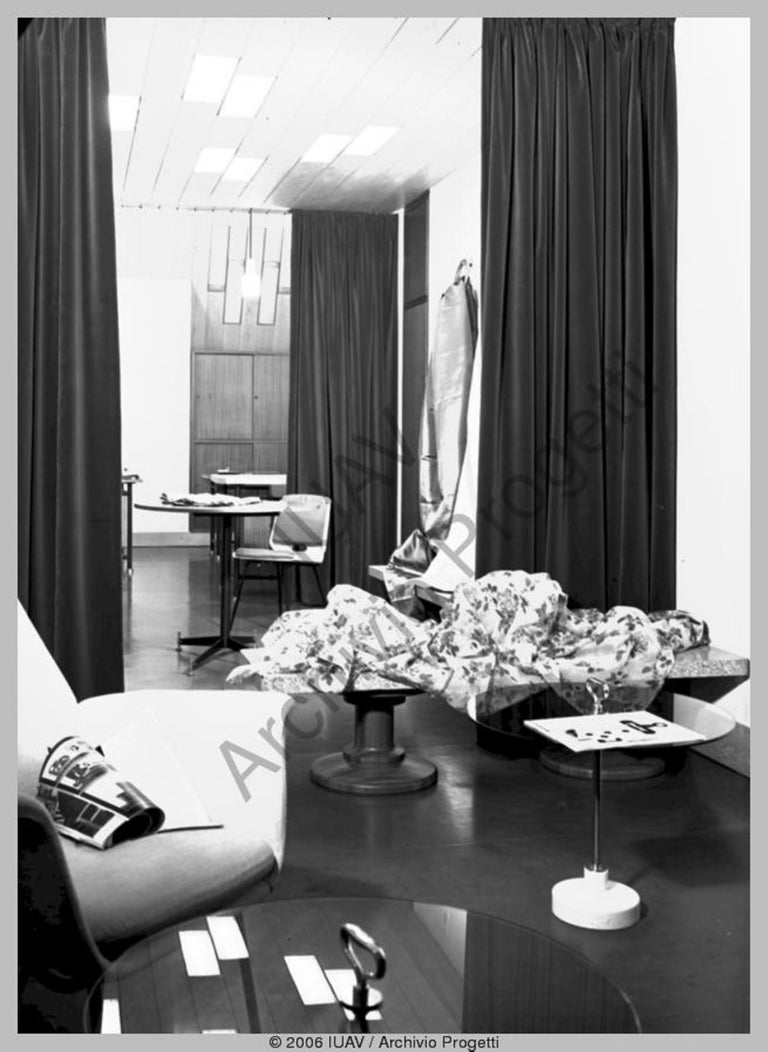 Giancarlo De Carlo 4 End Tables for Azucena in Exclusive Office Bermberg Milan