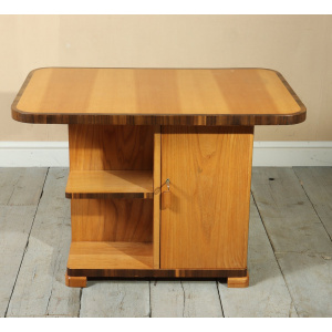 Art Deco Coffee Table in Ash and Walnut