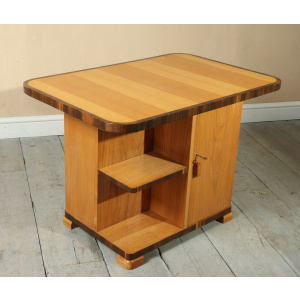 Art Deco Coffee Table in Ash and Walnut