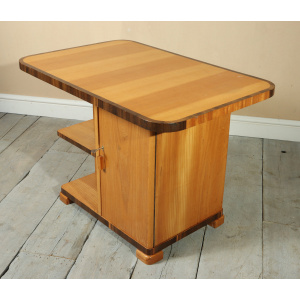 Art Deco Coffee Table in Ash and Walnut