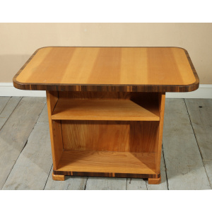 Art Deco Coffee Table in Ash and Walnut
