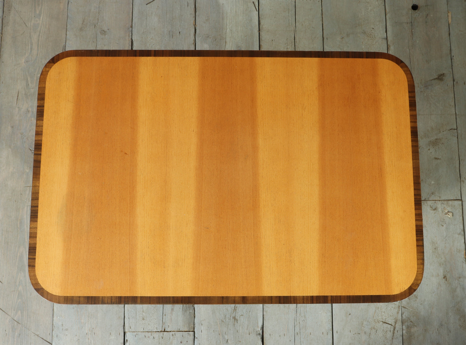 Art Deco Coffee Table in Ash and Walnut