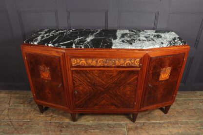 Art Deco Sideboard in Amboyna and Rosewood Paris - c1925 - Image 4