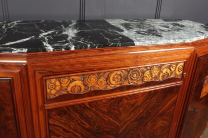 Art Deco Sideboard in Amboyna and Rosewood Paris - c1925 - Image 12