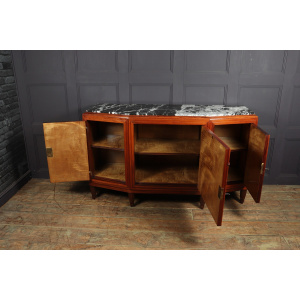 Art Deco Sideboard in Amboyna and Rosewood Paris - c1925