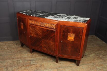 Art Deco Sideboard in Amboyna and Rosewood Paris - c1925 - Image 7