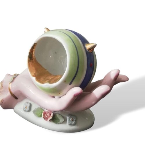 Japanese vintage Art Deco Ash tray porcelain ashtray cigar smoking accessories