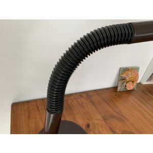 Large Industrial brown metal office desk lamp Mid Century by Hala Zeist