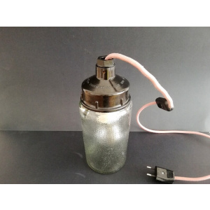 Mason Jar lamp bedside table light industrial lighting retro Soviet vintage