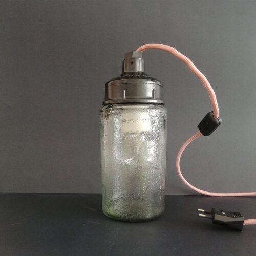 Mason Jar lamp bedside table light industrial lighting retro Soviet vintage