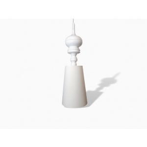 Metalarte Josephine designer hanging lamp glossy white ceramic