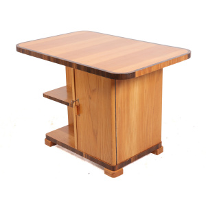 Art Deco Coffee Table in Ash and Walnut