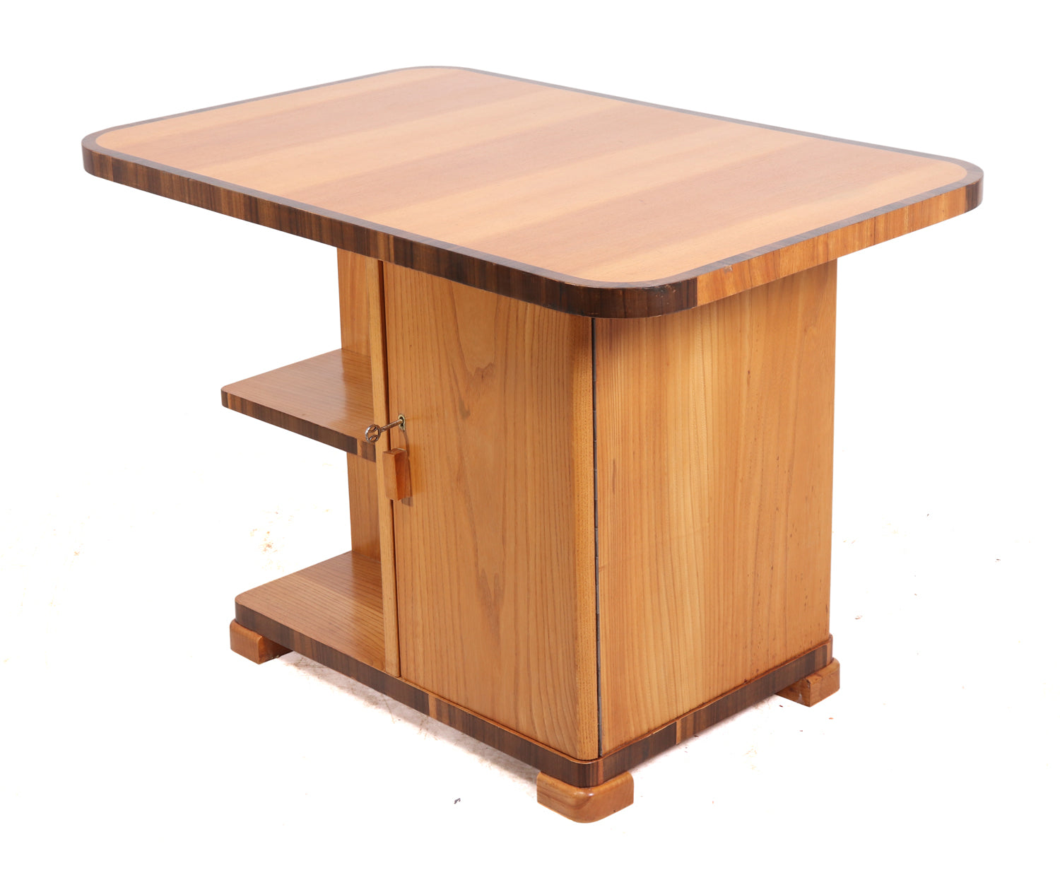 Art Deco Coffee Table in Ash and Walnut