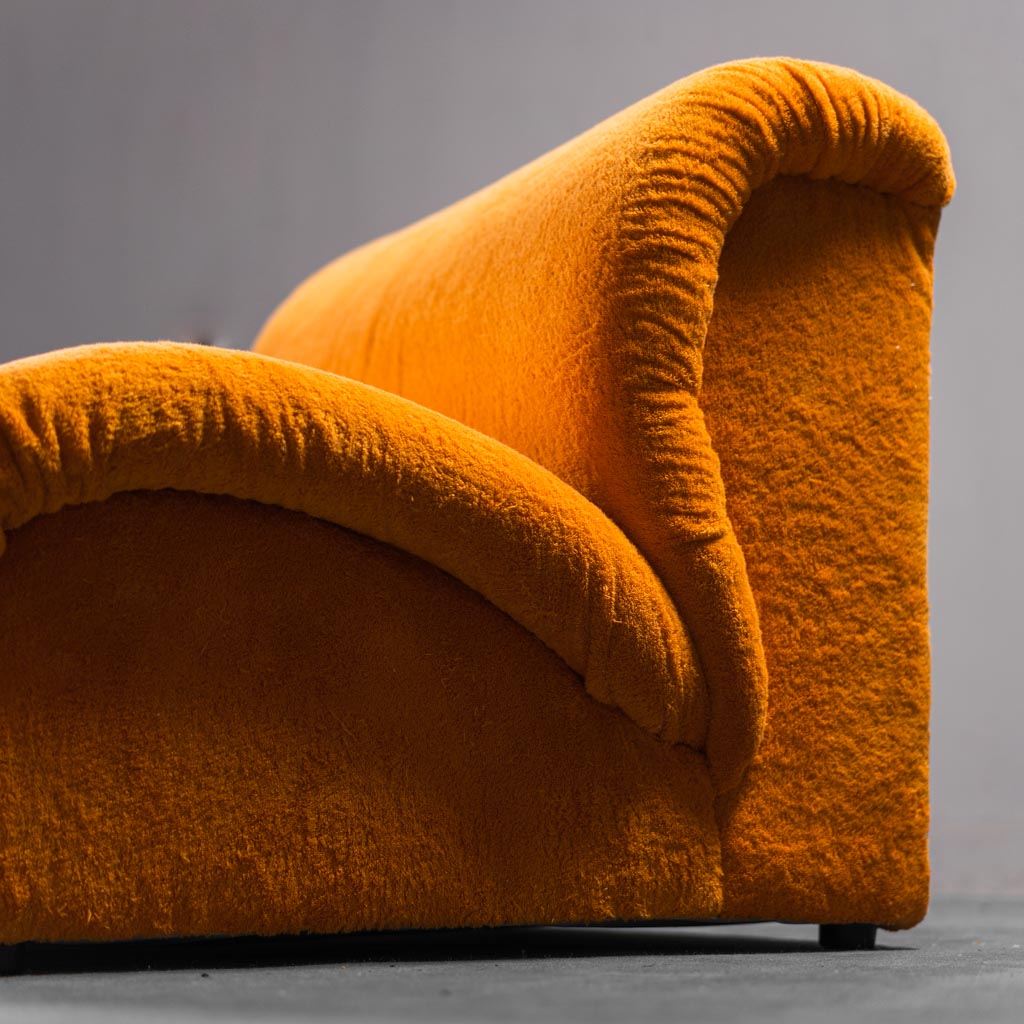 Orange Terry Chair Doimo 70s Vintage
