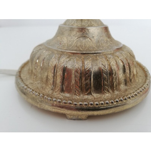 Small table lamp brass Art Nouveau