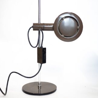 Table Lamp in Brown by Peter Nelson & Ronald Holmes, 1960s