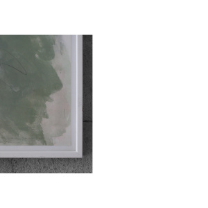 Lennart Aschenbrenner, Composition with Stick, Color Lithograph, 1986, Framed