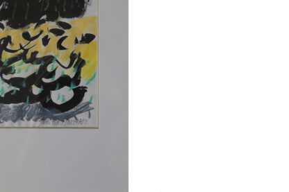 Johan Adam Linneballe, Sommer I haven III, Mixed Media on Paper, 1993, Framed - Image 4